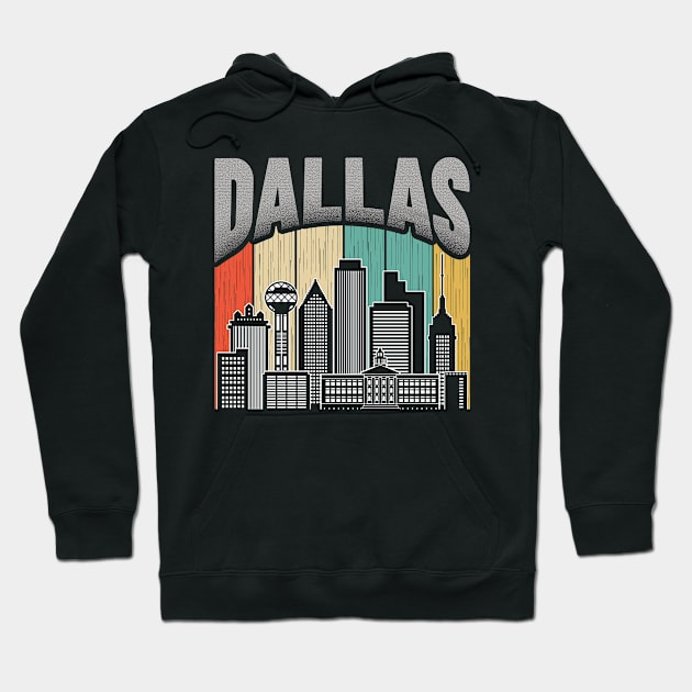 Dallas Texas Hoodie by ThyShirtProject - Affiliate